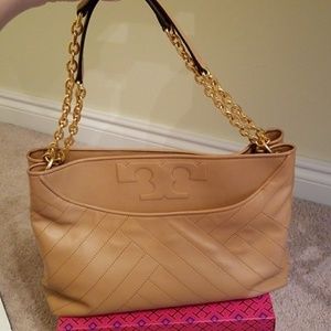 Tory Burch quilted satchel
